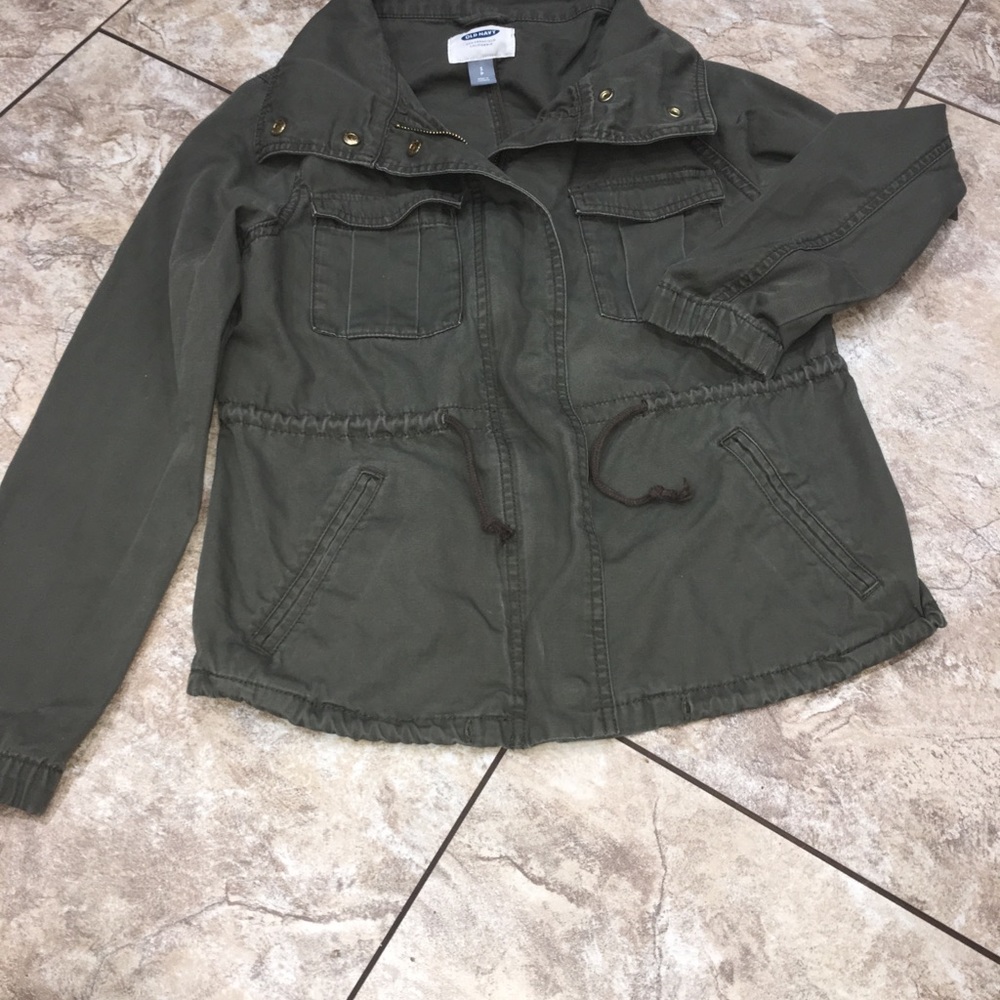green jacket
